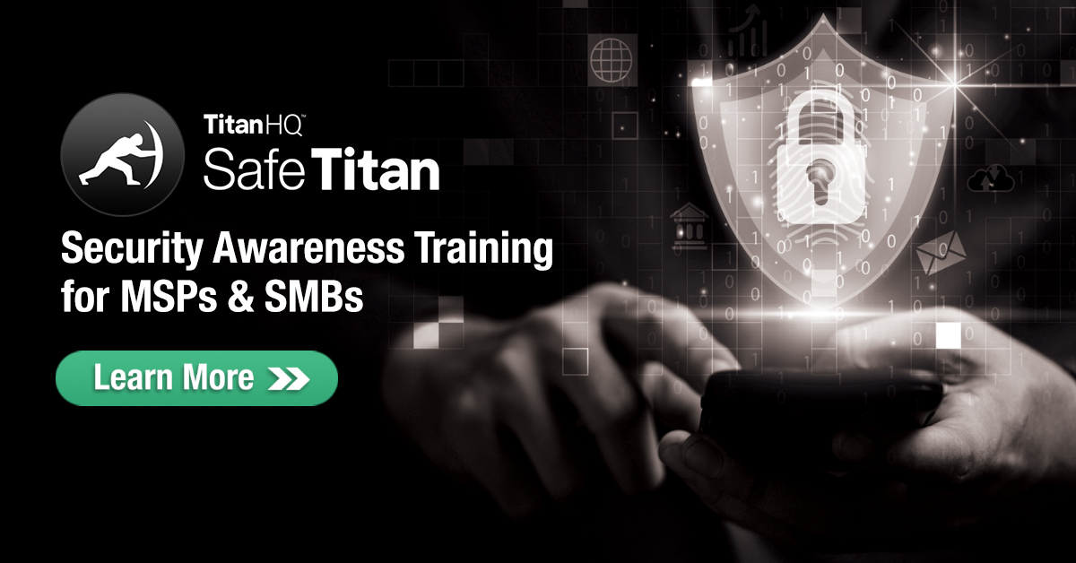 SafeTitan Security Awareness Training