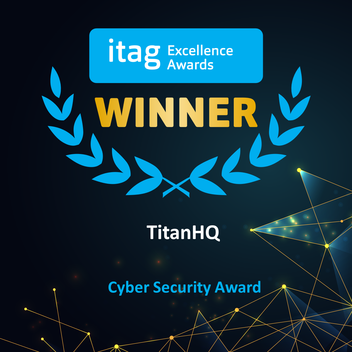 TitanHQ Wins Award 2022 Cyber Security Award!