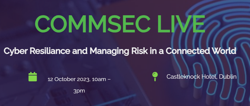 CommSec Live - Cyber Resilience and Managing Risk in a Connected World