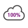 100% Cloud Based